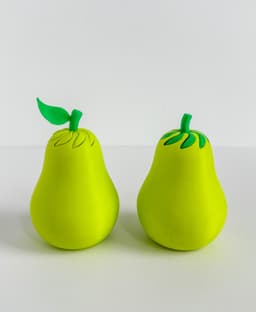 Pear Pass-Through Fidget (2 Styles) 3d model