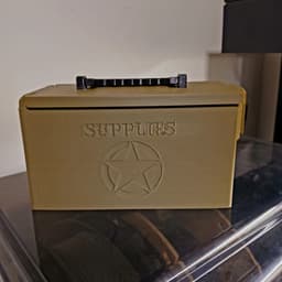 Military Supply Box 3d model