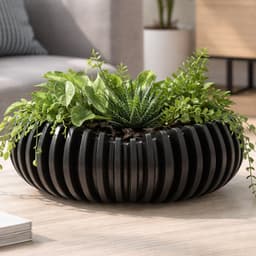 FLUTED RIBBED PLANTER 3d model