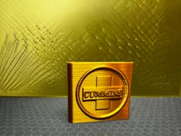 Money Clip, 1952-1965 Cummins logo money clip 3d model