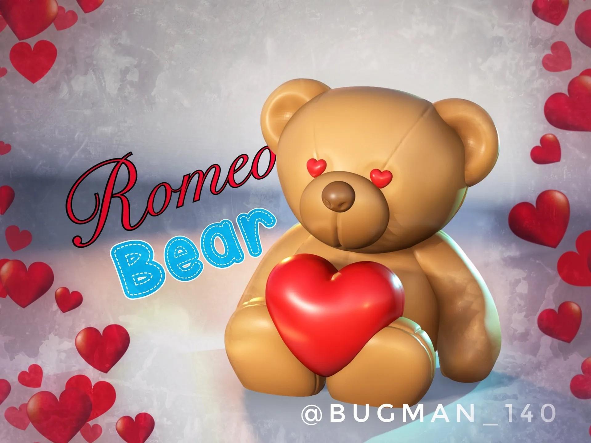 Romeo Bear 3d model