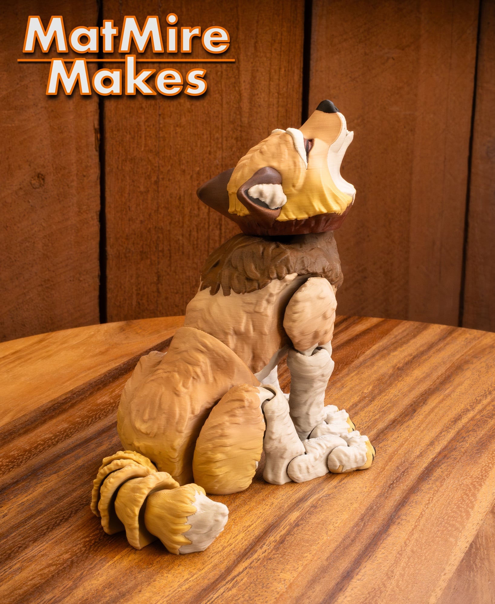 Wolf - Articulated Figure 3d model