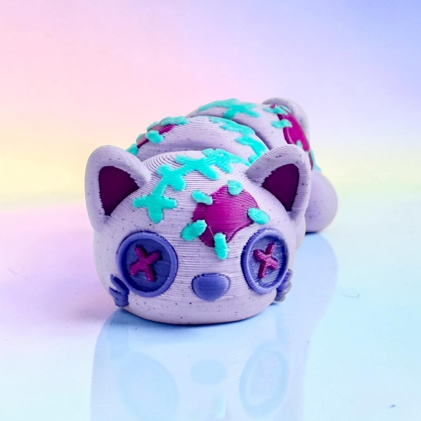 Stitched Cat 3d model