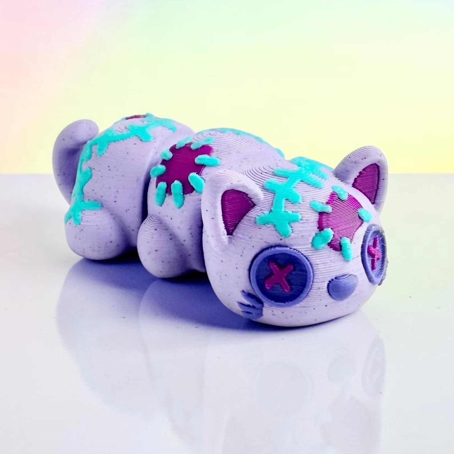 Stitched Cat 3d model