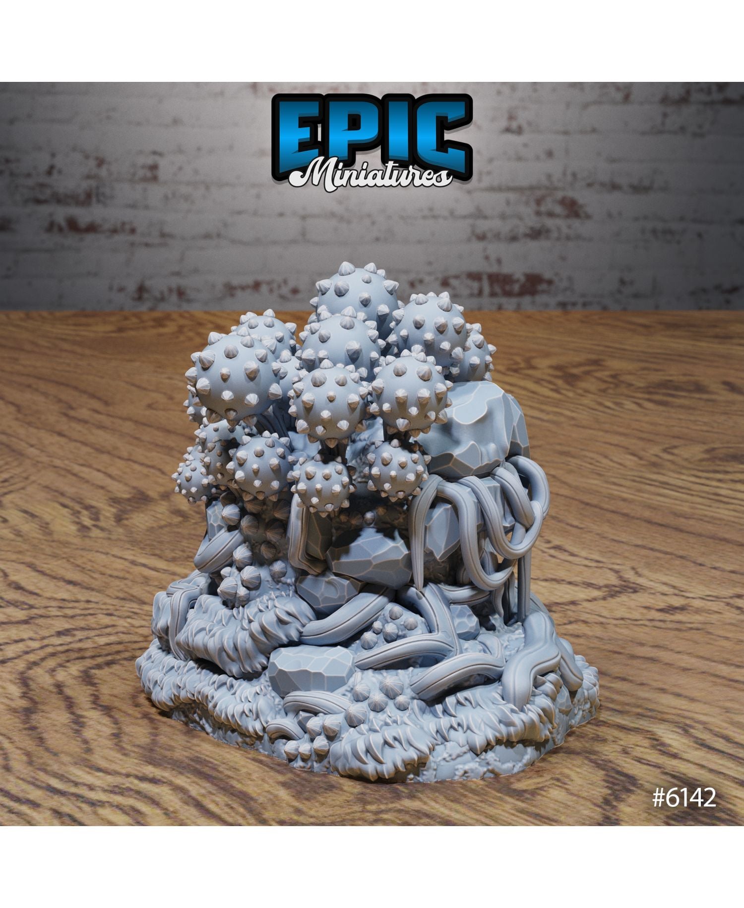 Swamp Plant / DnD Miniature / Tabletop RPG Mini / 3D Model / Fantasy DnDminis / STL FILE 3d model