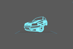 Renault - Clio 16s Wall Art 3d model