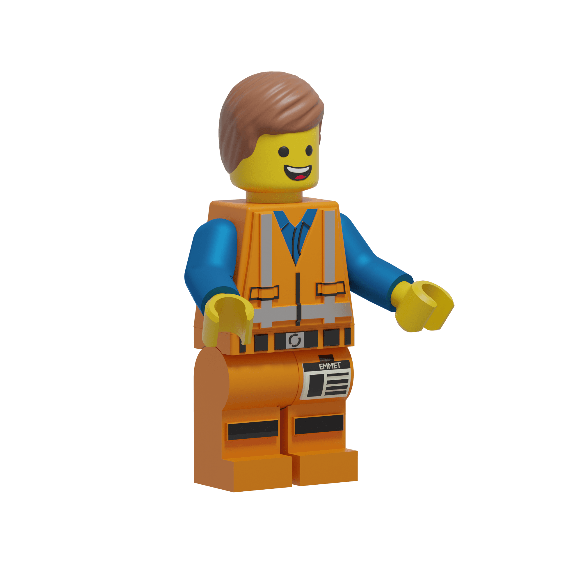 Emmet LEGO Figure 3d model
