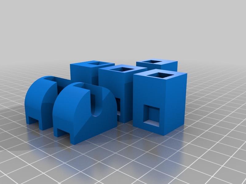 Spool Holder printable on the tiny RepRap Huxley 3d model