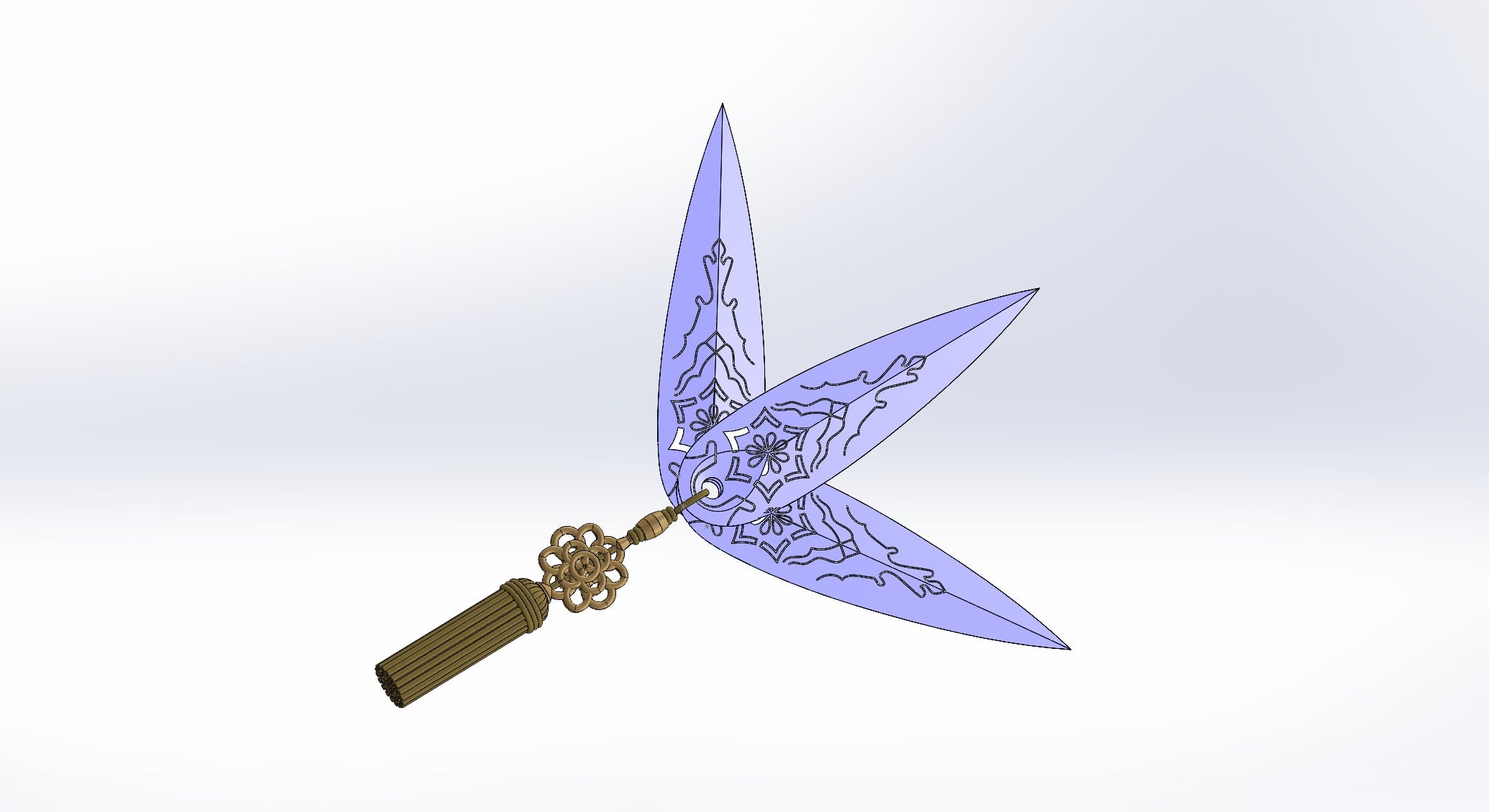 Demon Slayer Magical Daggers 3d model