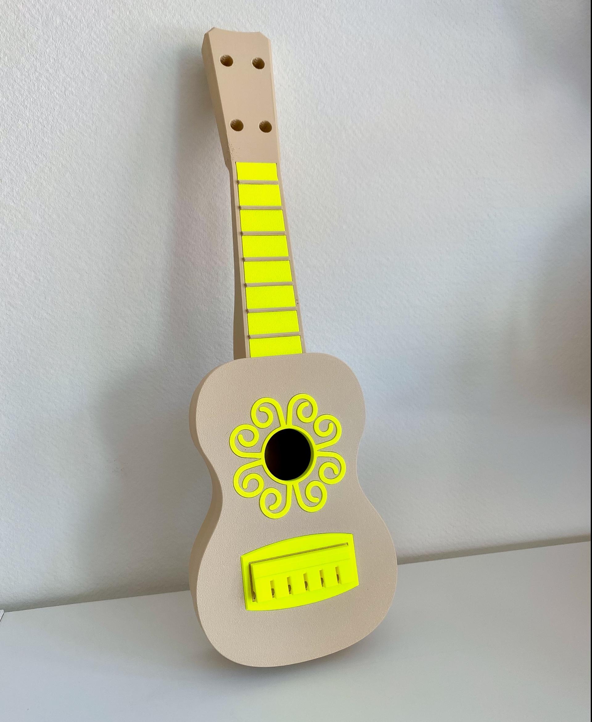 Guitar SK07  - How cute is this guitar?!
All Extrudr filament - 3d model