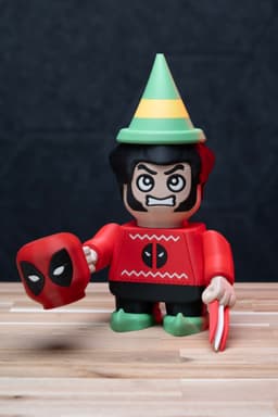 Christmas Chunkpool and Chunkerine - Marvel Kit | No Supports, No AMS, No Glue 3d model