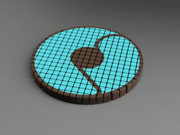 Floppy Polymaker Logo 3d model