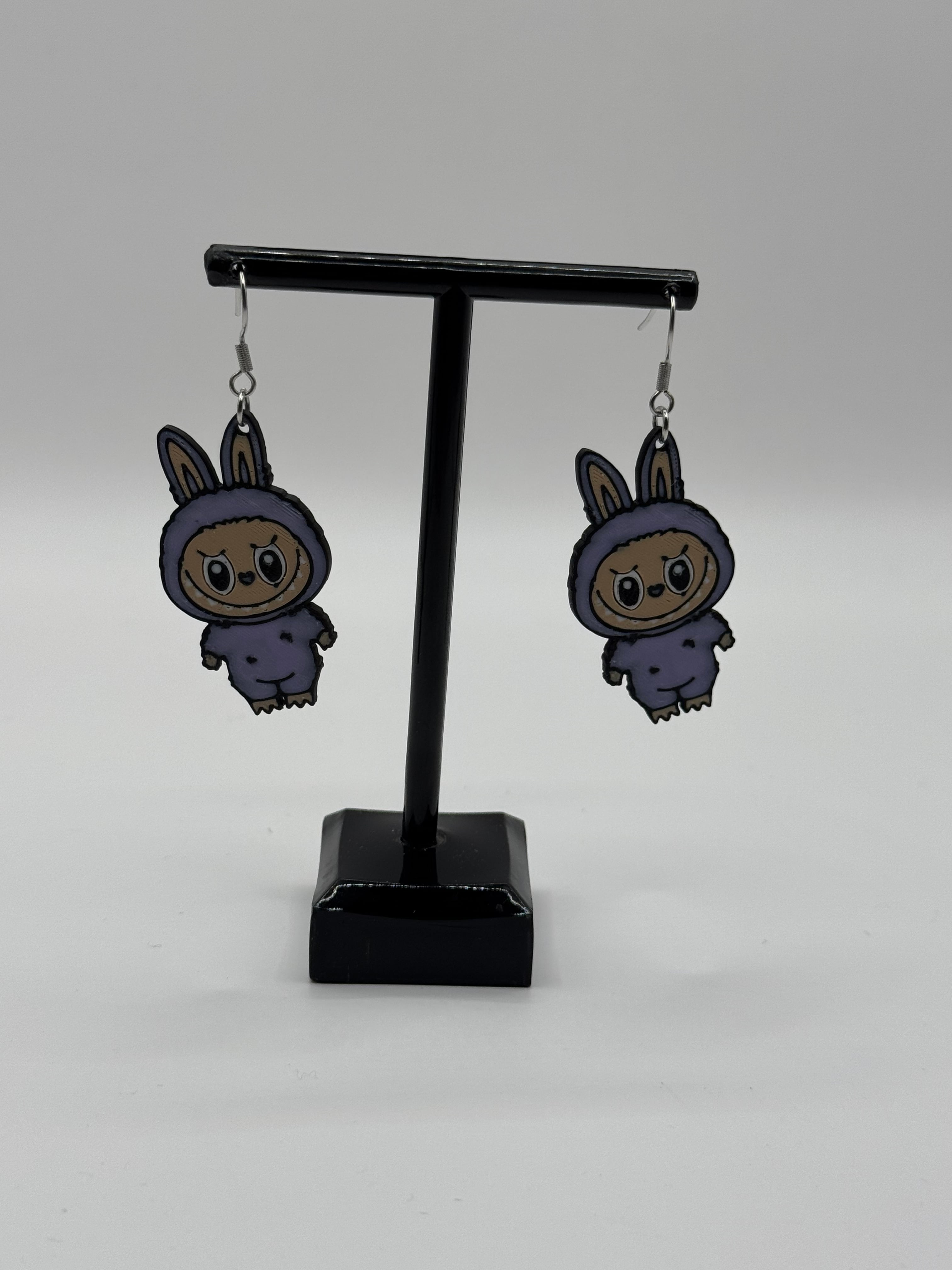 Labubu Earrings 3d model