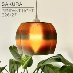 SAKURA | Pendant Light E26/27 3d model