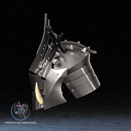 Doshaguma MH Helmet 3D Printer STL File 3d model