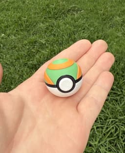 Pokeball Clicker Fidgets - PACK 2 3d model
