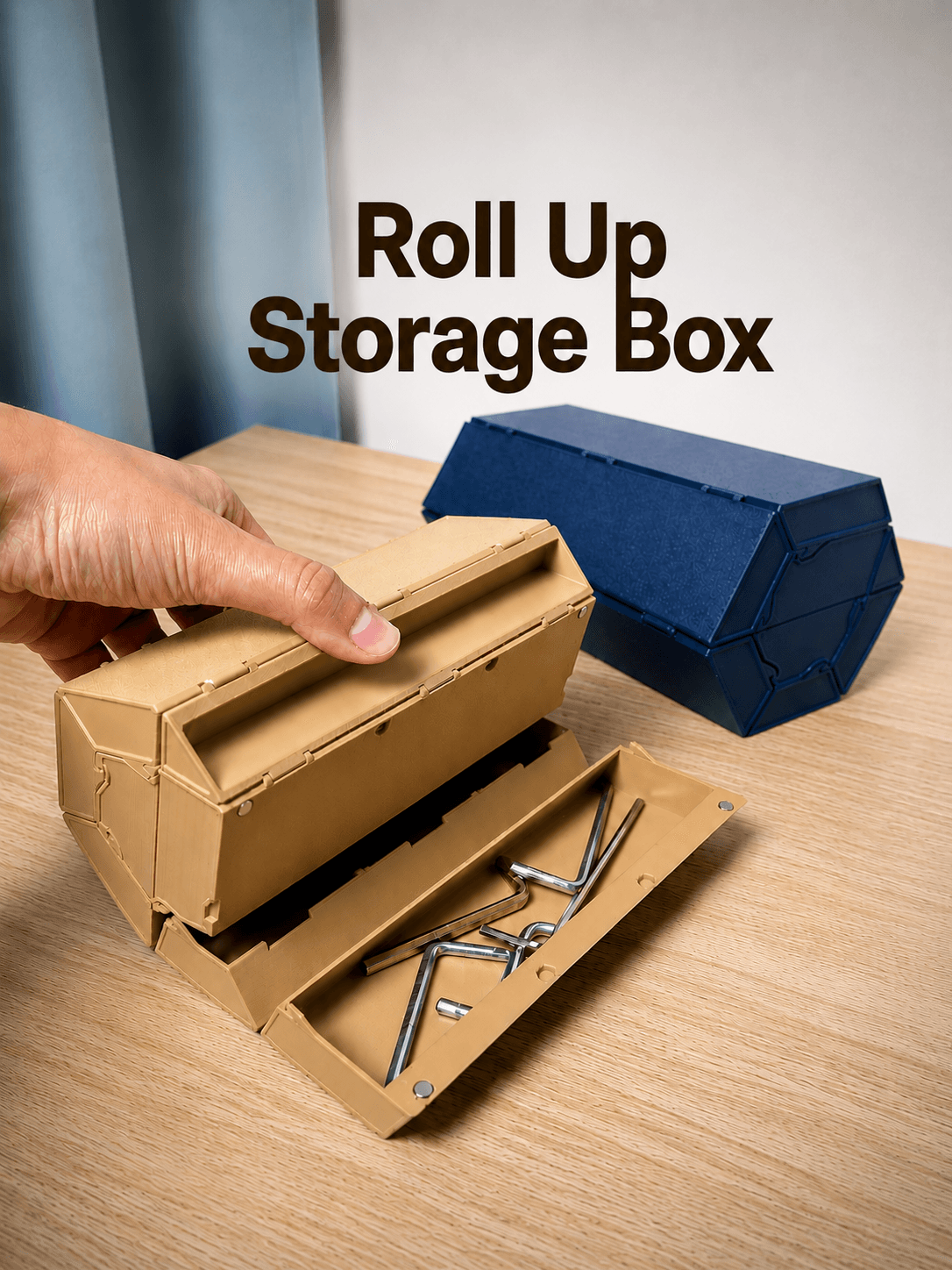 Roll Up Storage box | Organizer 3d model