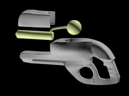 Elemental Sci-Fi Gun v2 3d model