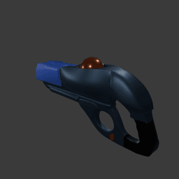 Elemental Sci-Fi Gun v2 3d model