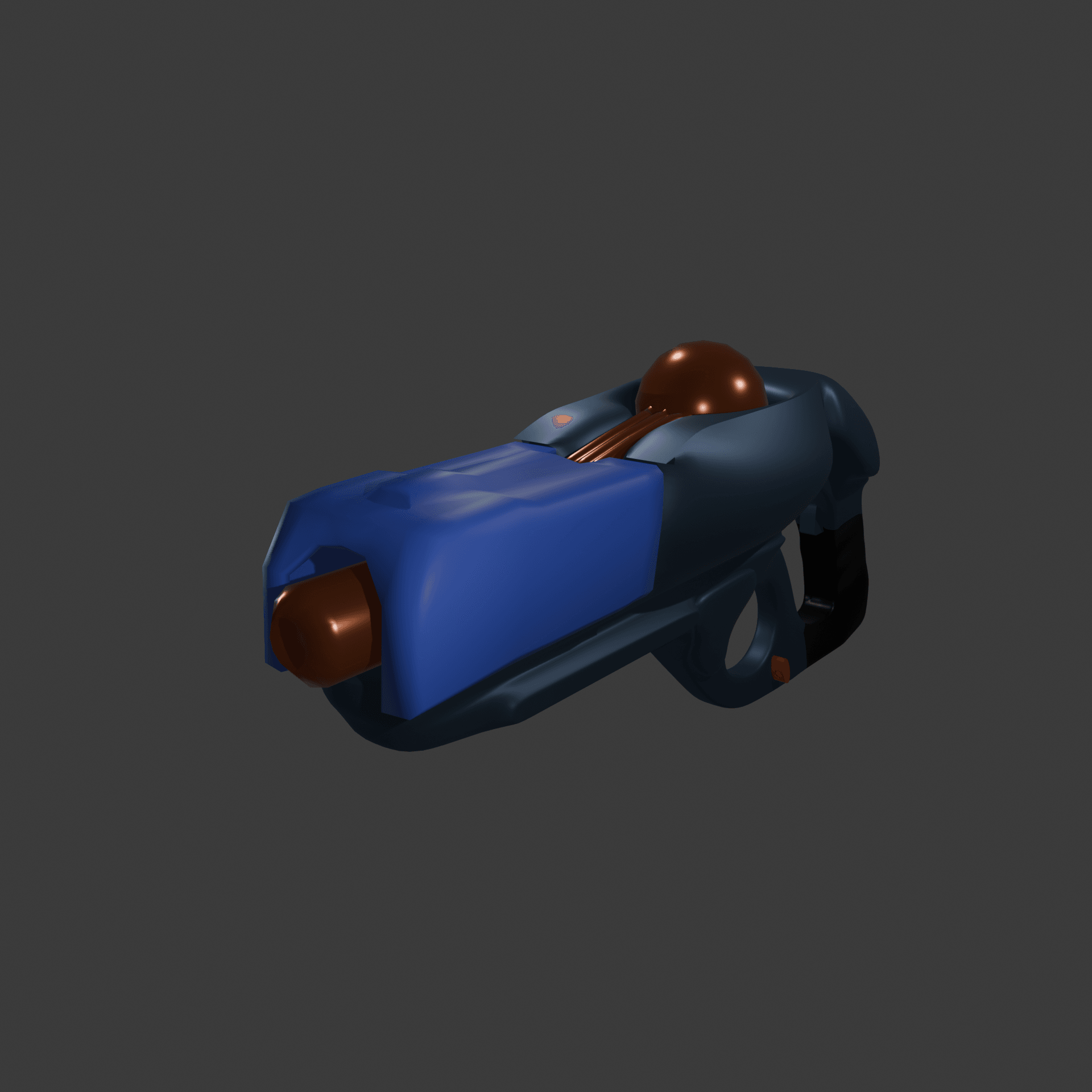 Elemental Sci-Fi Gun v2 3d model