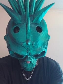 Punker Skull Mask.stl 3d model
