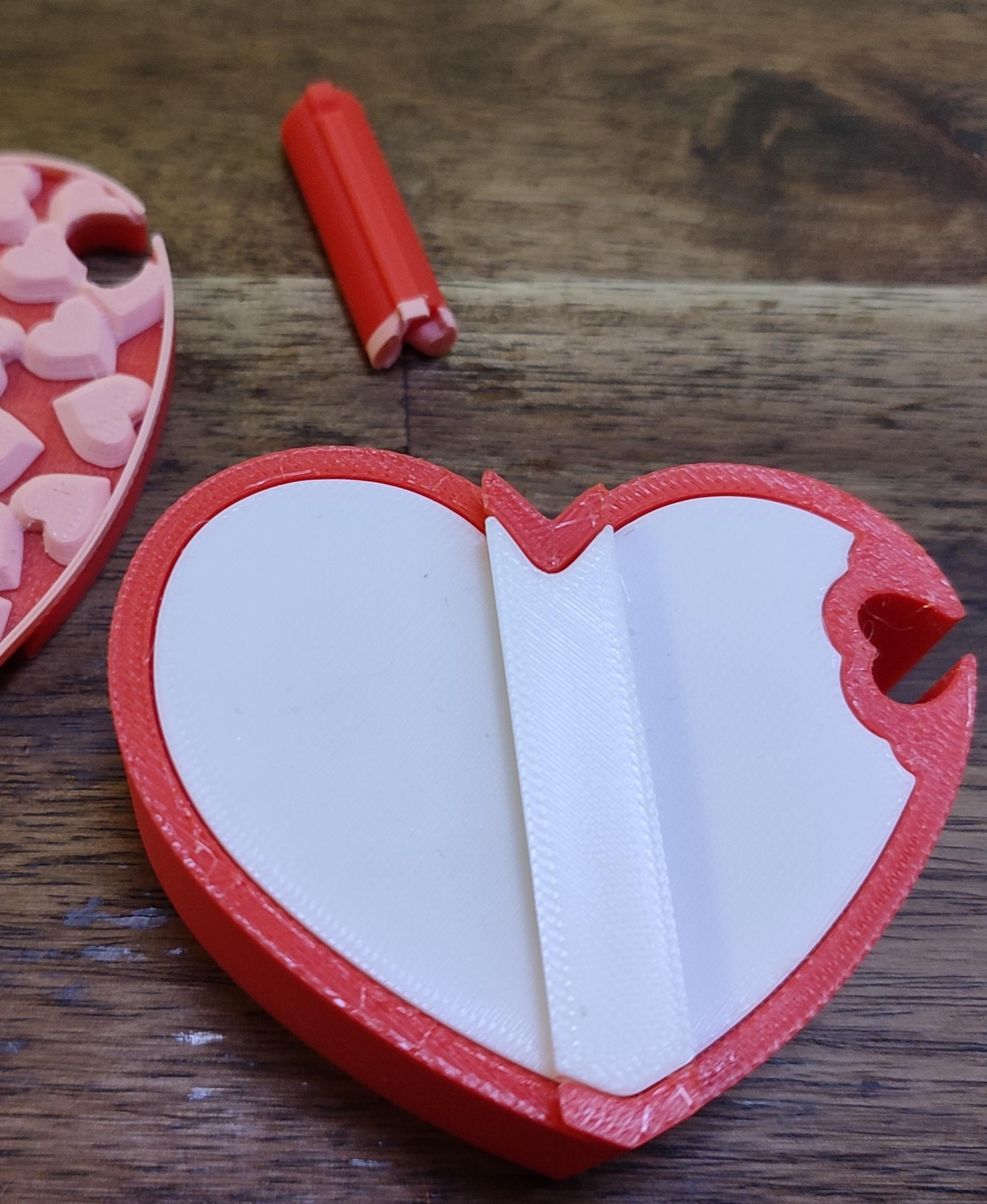 Heart Puzzle Box 3d model