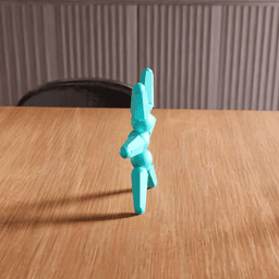 Megabot Robot Solid Action Figurine 3d model