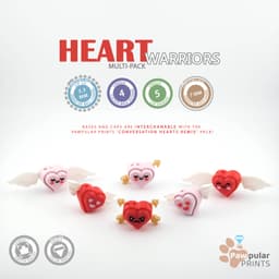 Heart Warriors Multi-Pack 3d model