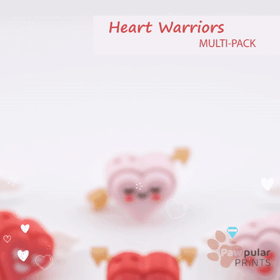 Heart Warriors Multi-Pack 3d model