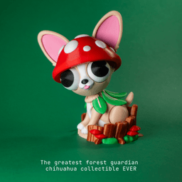 Chucho the Forest Guardian - Collectible toy 3d model