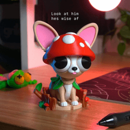 Chucho the Forest Guardian - Collectible toy 3d model