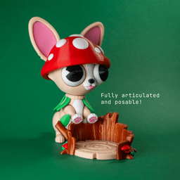 Chucho the Forest Guardian - Collectible toy 3d model