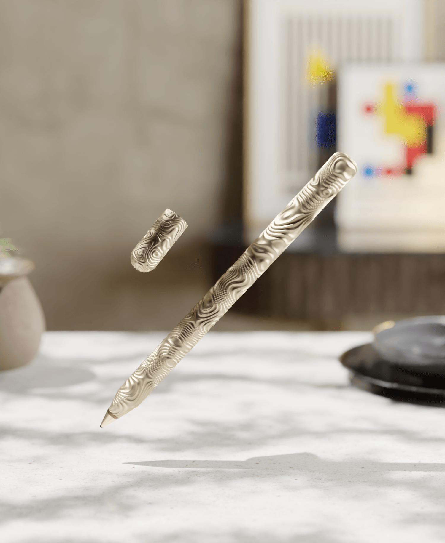 Wave Pen 3d model