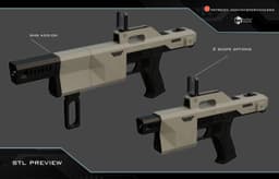 SP18 SMG 3d model
