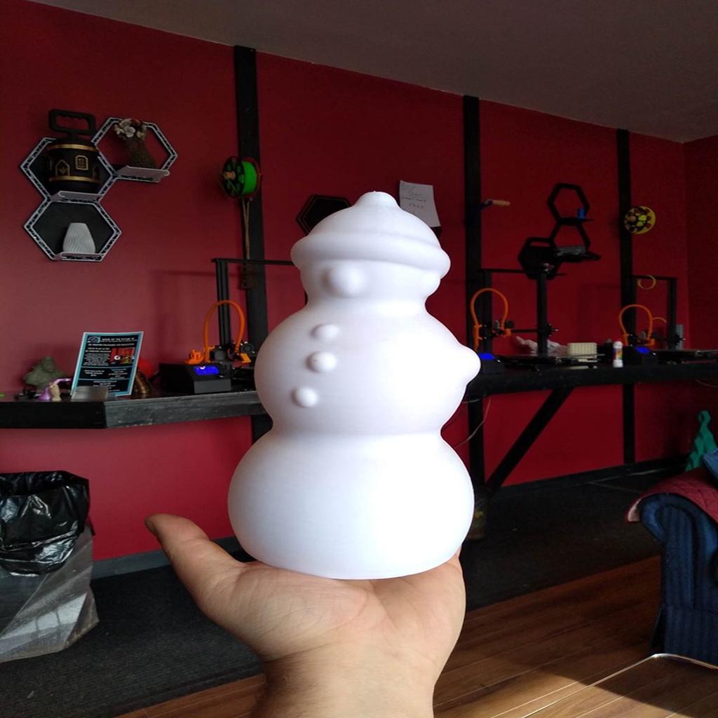 Cute snowman 3d model