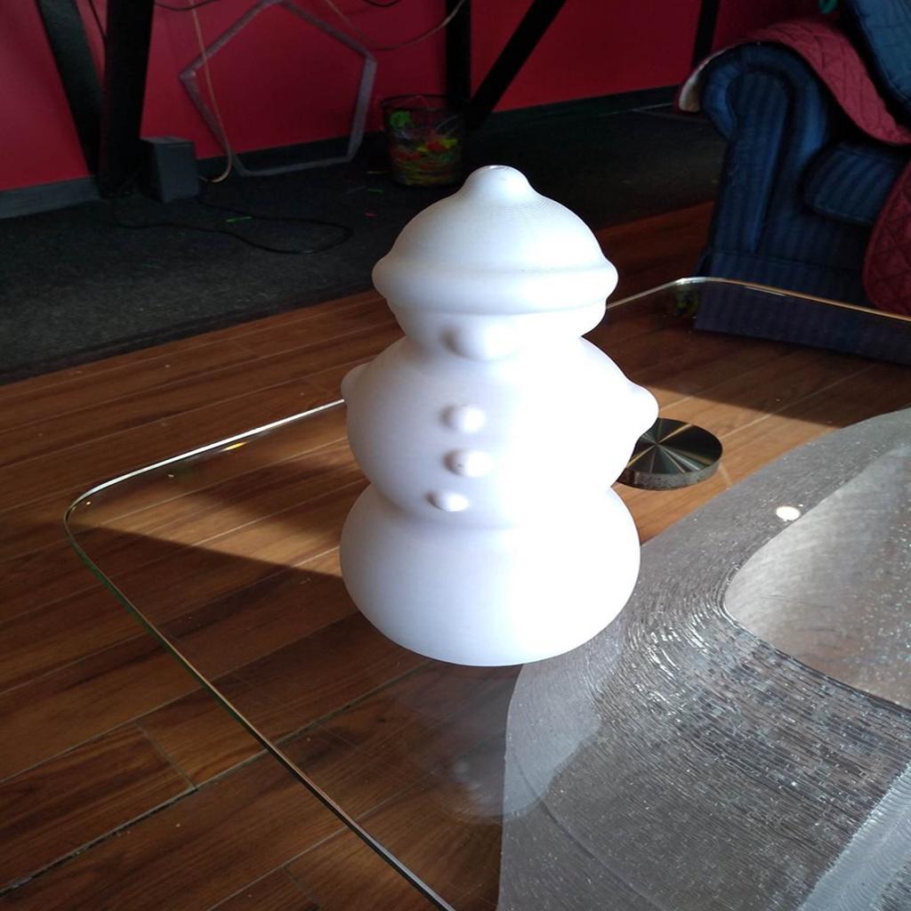 Cute snowman 3d model