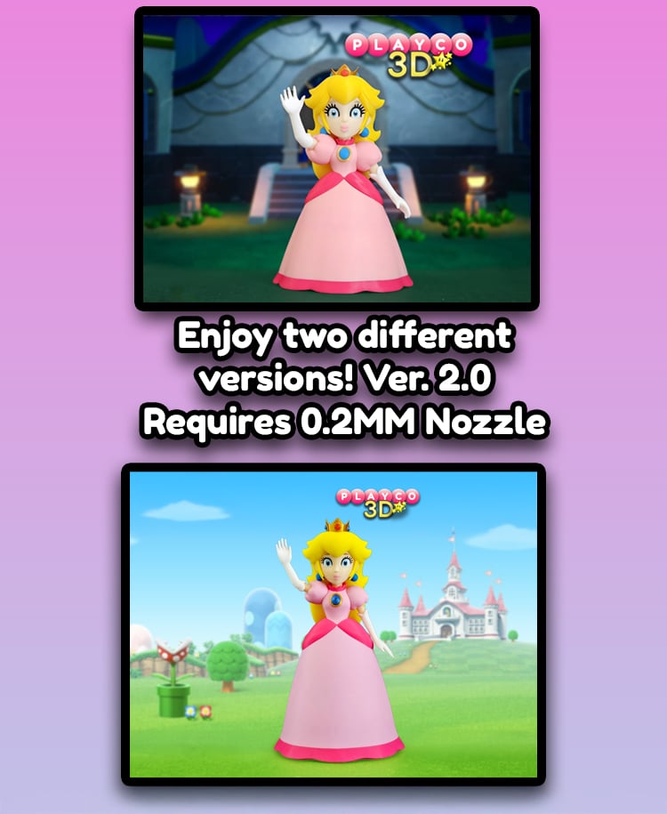 Princess Peach 3d model