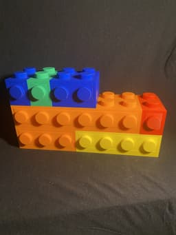 Brick Desktop Organization System 3d model
