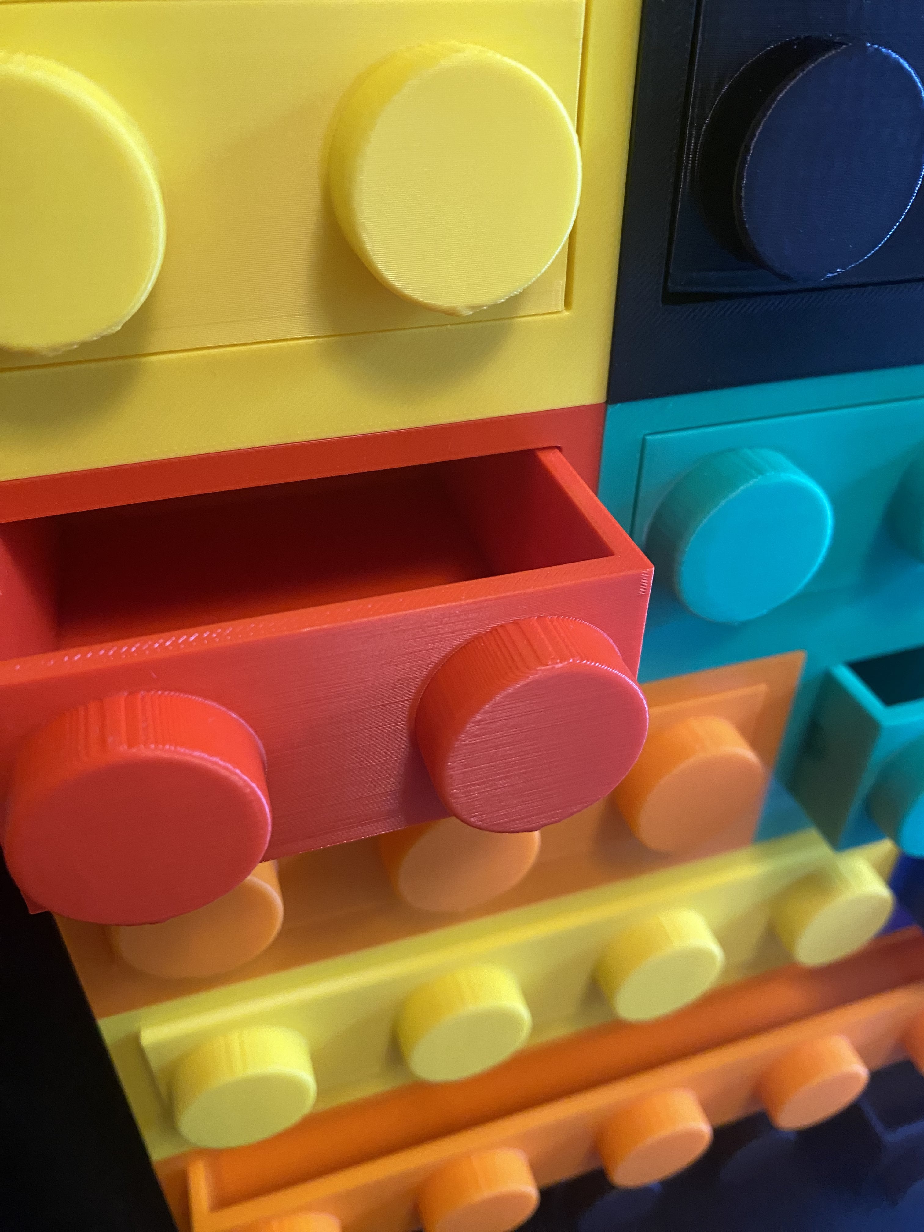 Brick Desktop Organization System 3d model