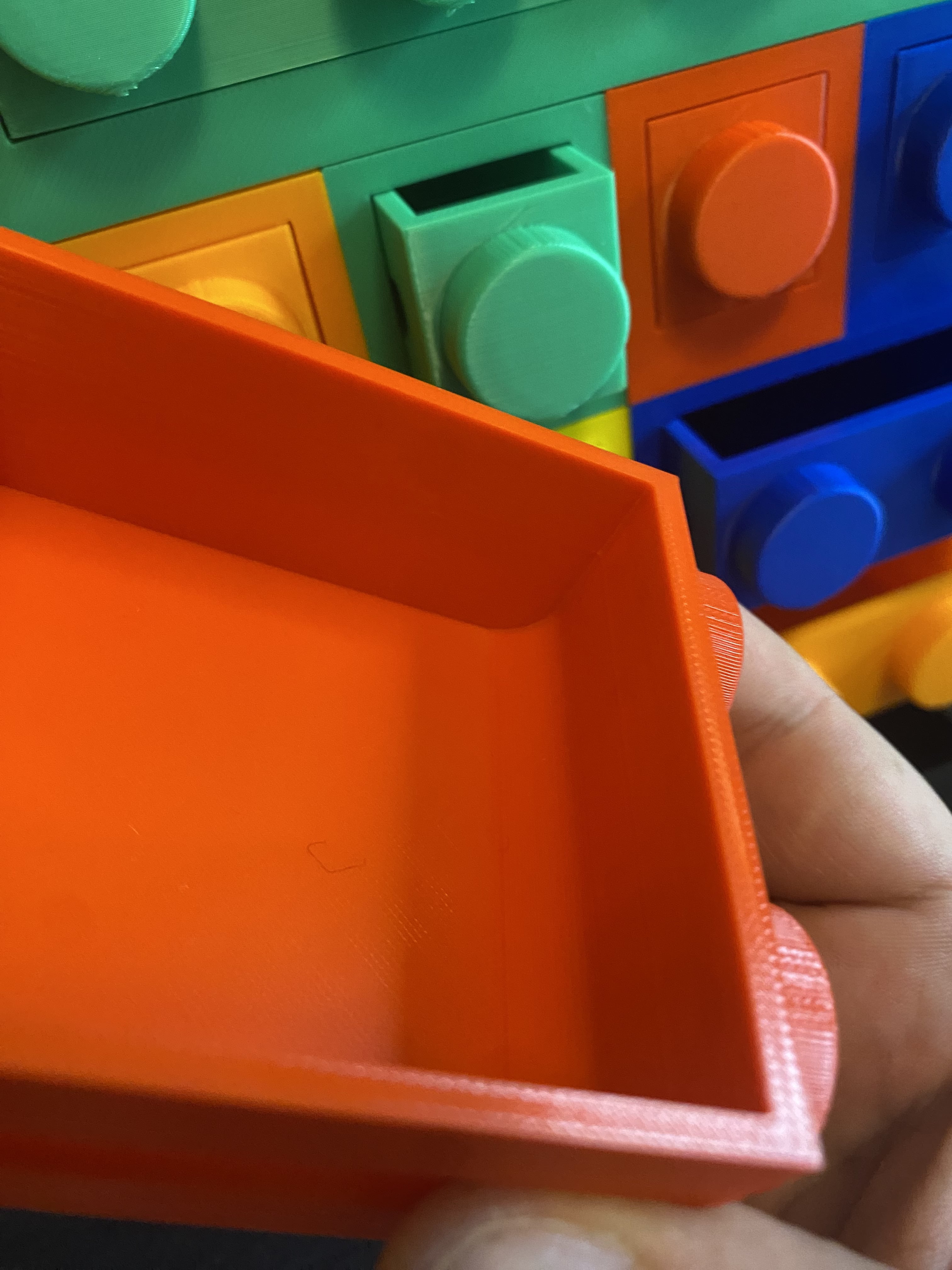 Brick Desktop Organization System 3d model
