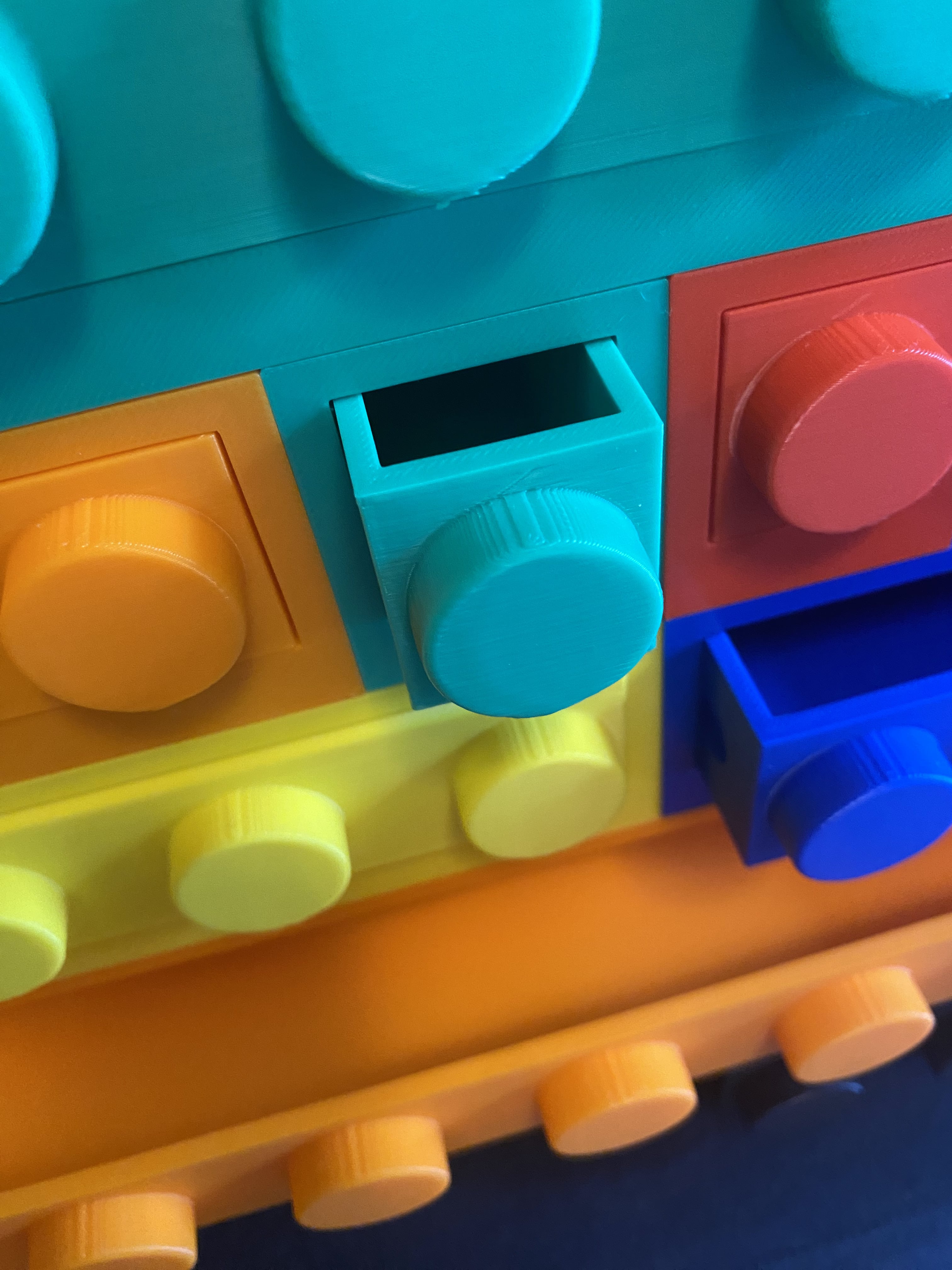 Brick Desktop Organization System 3d model
