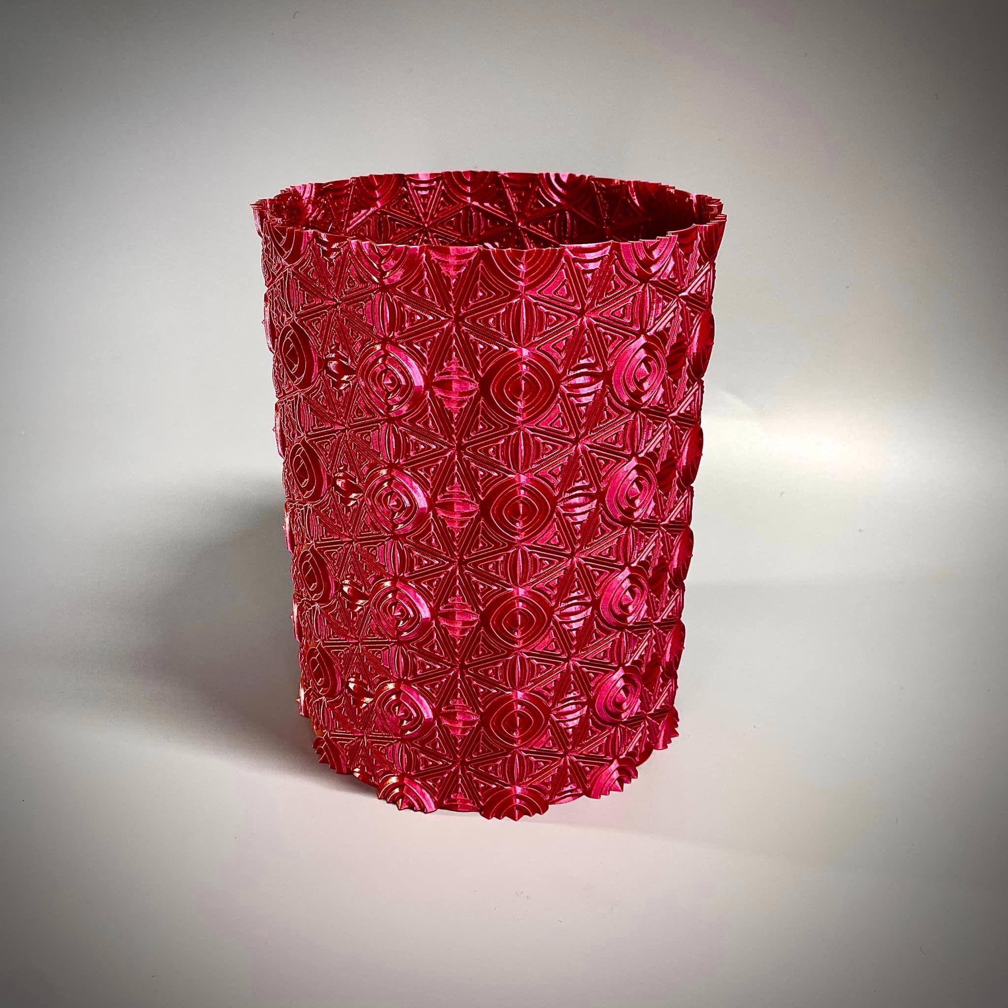 Umbrella Ripple Vase 3d model