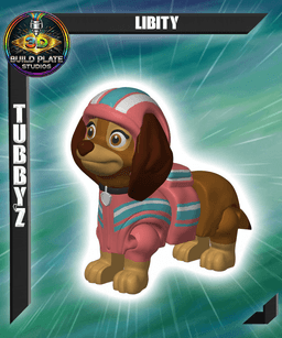 Paw Patrol Liberty Multicolor Flexi Print-In-Place 3d model