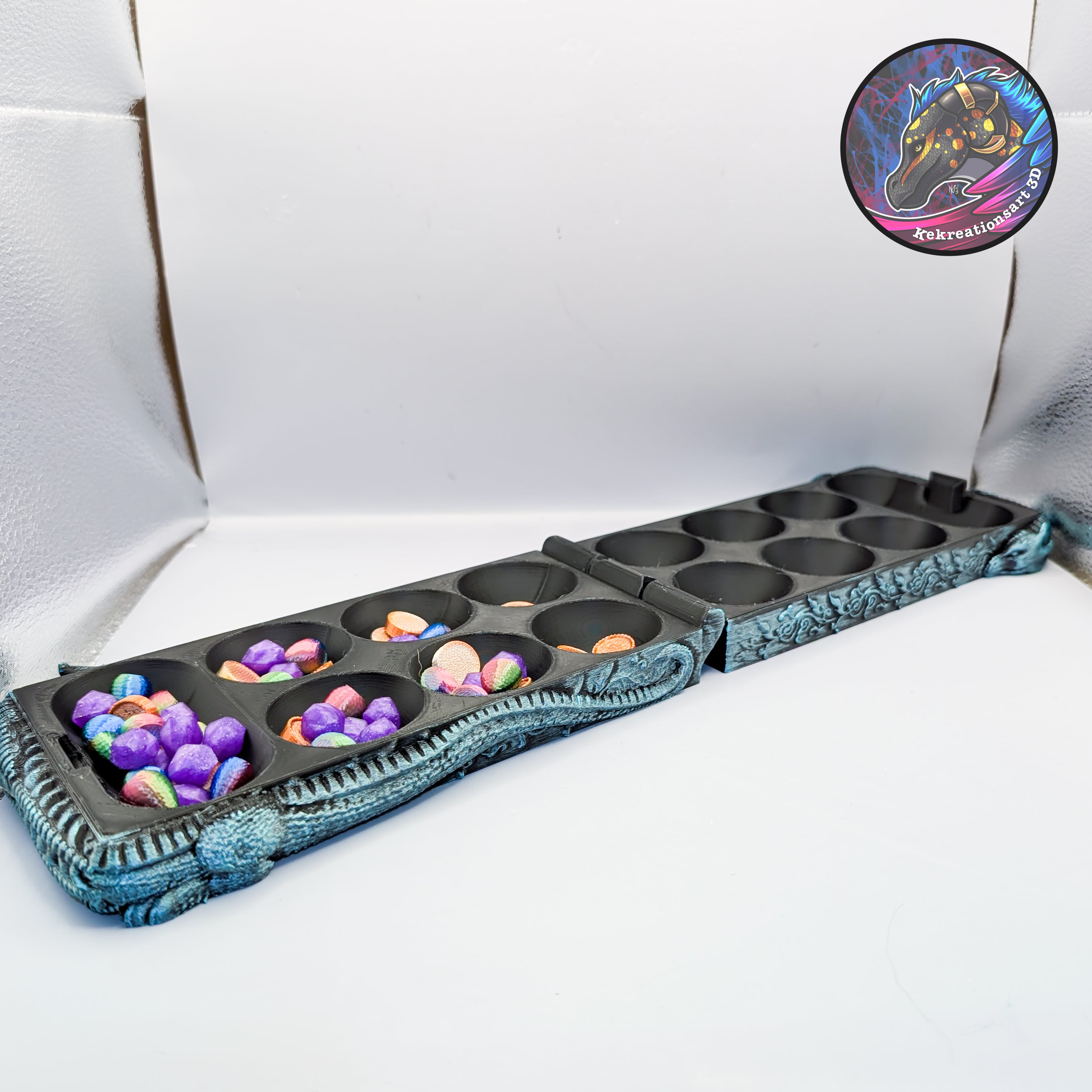 dragon mancala game 3d model