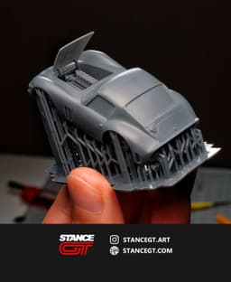 Ferrari 250 GTO | Scale Model car (Pre-supported STL included) 3d model
