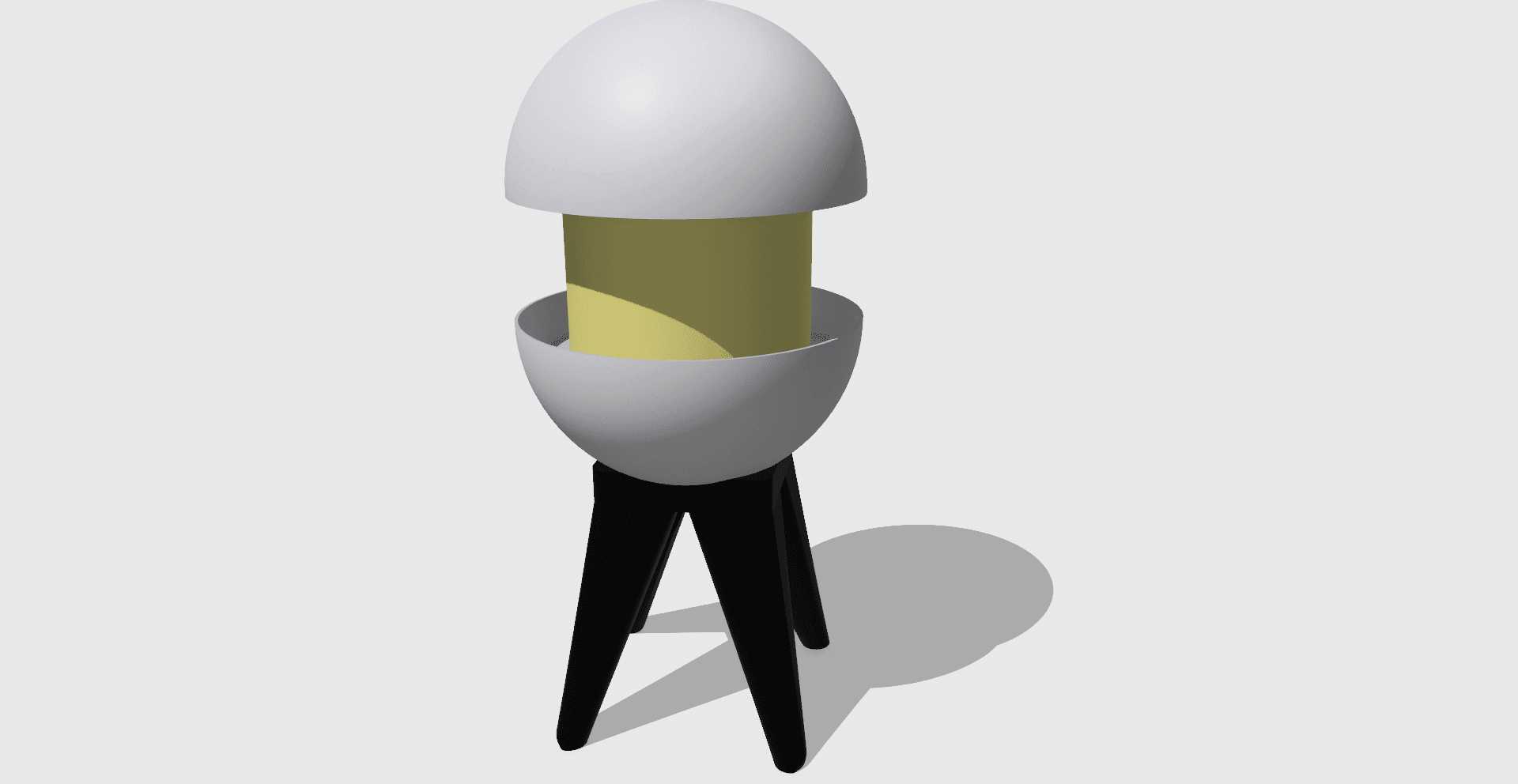 MOKA Design- table lamp ATOM.stl 3d model