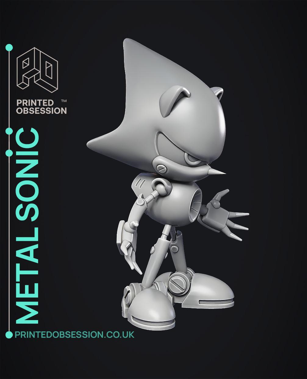Metal Sonic - Sonic CD - Fan Art 3d model