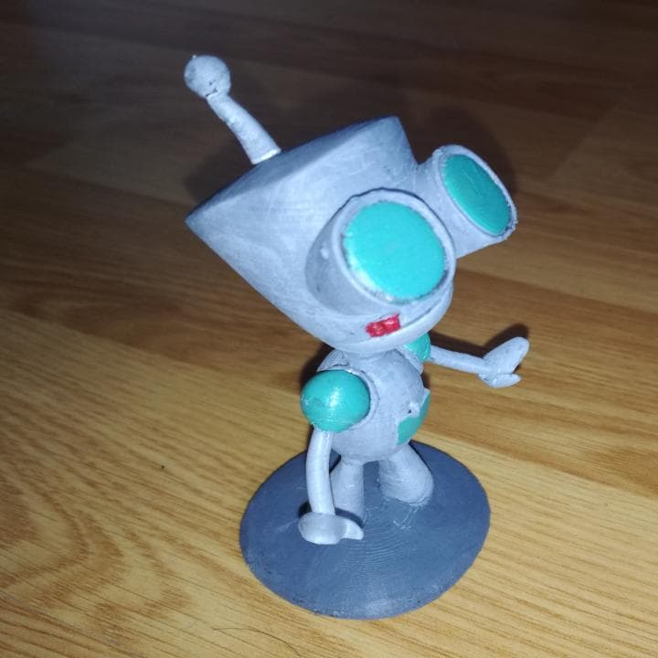 Gir from Invade Zim 3d model
