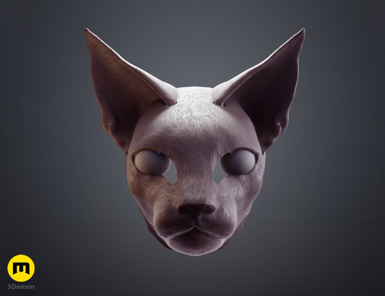 Cat head base 3d model