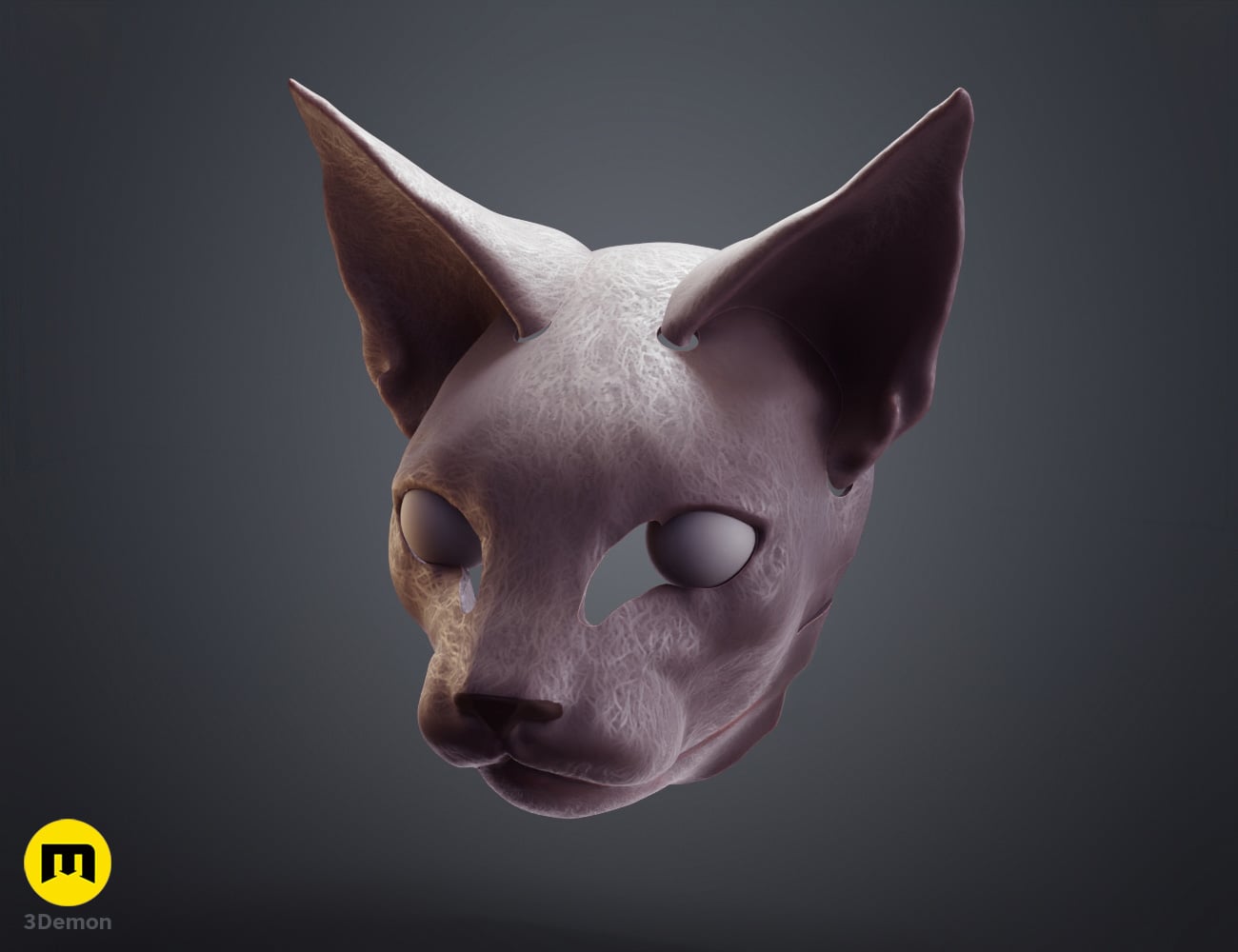 Cat head base 3d model